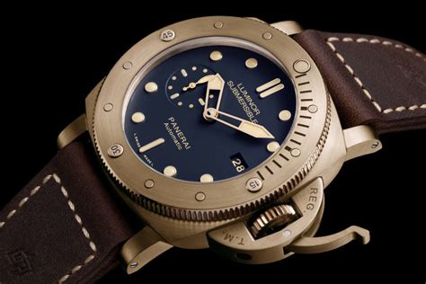 panerai submersible 1950 bronzo|panerai submersible quarantaquattro.